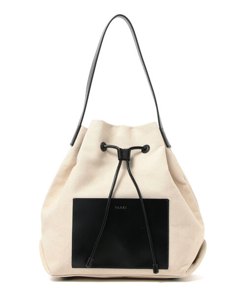 Ray BEAMS(レイビームス)の「YAHKI / YH-545 キャンバス バッグ(トートバッグ・レディース・ブラック・ONE SIZE)」の1枚目の写真