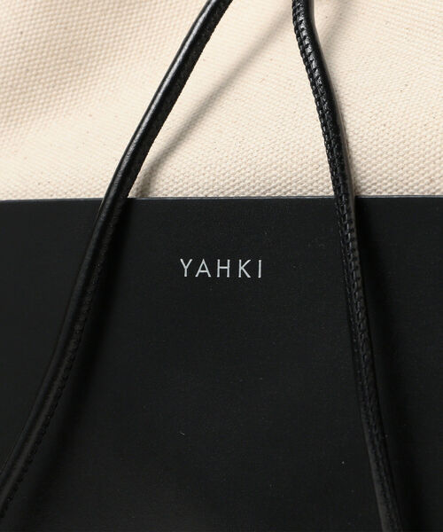 Ray BEAMS(レイビームス)の「YAHKI / YH-545 キャンバス バッグ(トートバッグ・レディース・ブラック・ONE SIZE)」の5枚目の写真