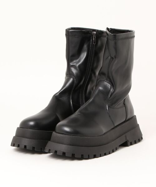 Burner（バーナー）の「【OKUOKU Recommend Select】厚底 アンクル ブーツ oku-shoes-626860130091-42 U（ブーツ・レディース・A/B・40/36/38）」の13枚目の写真