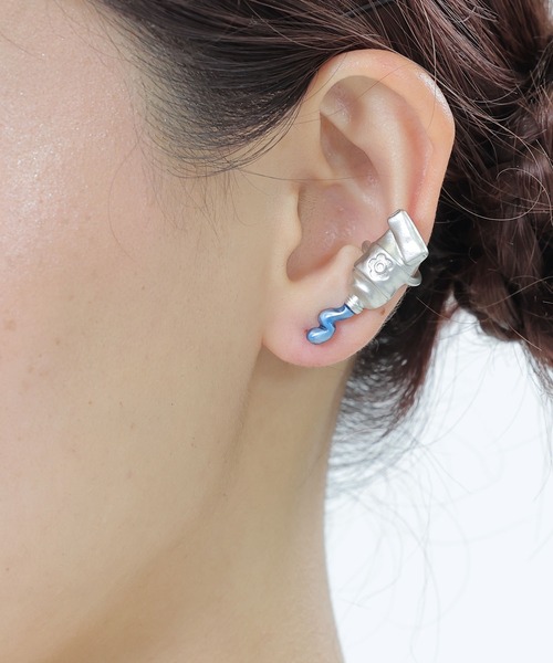 MARY QUANT（マリークワント）の「ペイントチューブ イヤカフ（イヤーカフ・レディース・ピンク/イエロー/パープル/ブルー・FREE）」の8枚目の写真