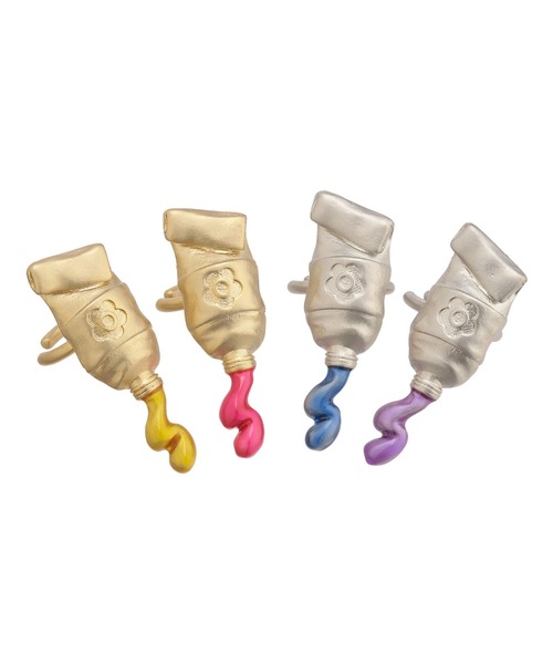 MARY QUANT（マリークワント）の「ペイントチューブ イヤカフ（イヤーカフ・レディース・ピンク/イエロー/パープル/ブルー・FREE）」の9枚目の写真