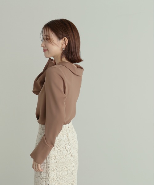 ガルーダドビーフロントボタンVカラーブラウス N. Natural Beauty 楽天市場】【SALE／30%OFF】ガルーダドビーフロントボタンV