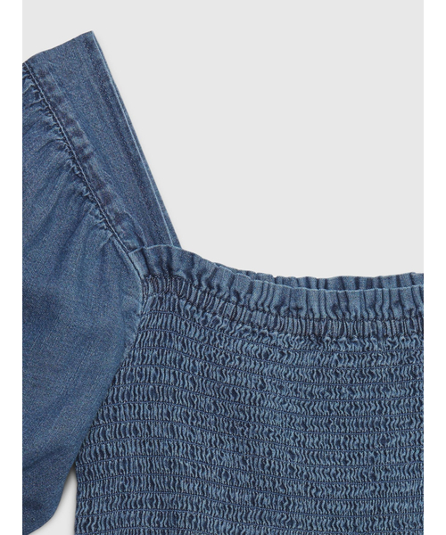 DSQUARED2 長袖 デニムワンピース ライトウォッシュ/関税込 s72lb0452-top.jpg