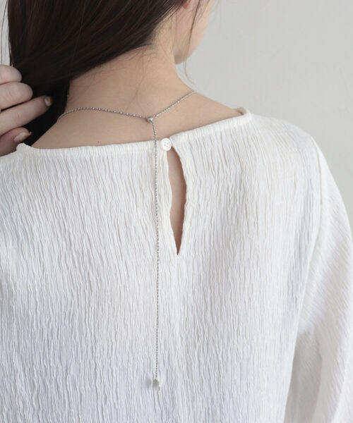 fredy emue(フレディエミュ)の「ドロップラインアジャストペンダント(ネックレス・レディース・シルバー/ゴールド・FREE)」の10枚目の写真