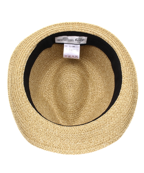 B:MING by BEAMS(ビーミングバイビームス)の「ビーミング by ビームス / 折たたみペーパー中折れHAT(ハット・レディース・ナチュラル・ONE SIZE)」の9枚目の写真
