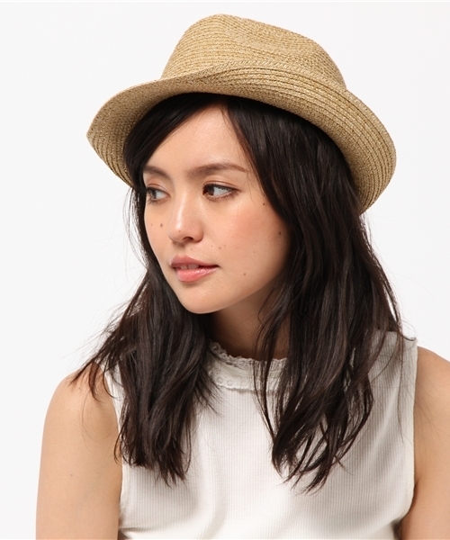 B:MING by BEAMS(ビーミングバイビームス)の「ビーミング by ビームス / 折たたみペーパー中折れHAT(ハット・レディース・ナチュラル・ONE SIZE)」の2枚目の写真