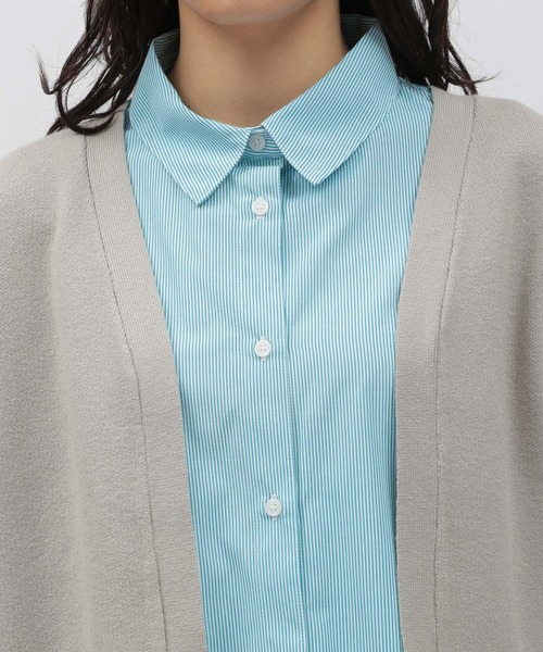 新品未使用☆カーディガン LAKOLE（ラコレ）の「クロップドニットトッパーカーディガン / 184011