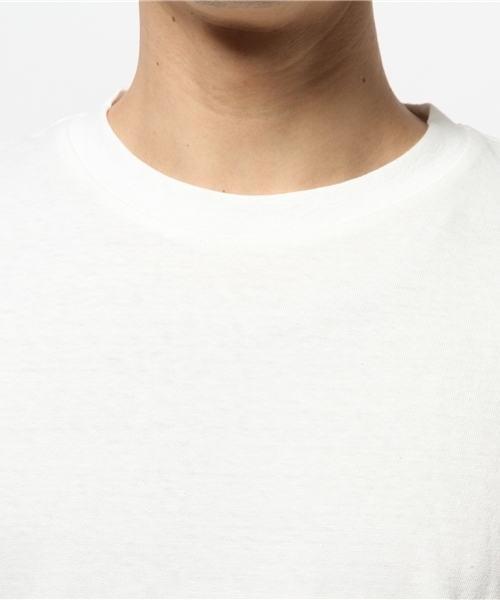 OUTLET（アウトレット）の「【BLOOM&BRANCH】MAN50sロールTクルー（Tシャツ/カットソー・メンズ・ホワイト・MEDIUM）」の5枚目の写真