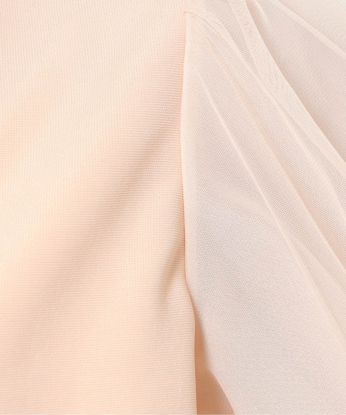 mysty woman（ミスティウーマン）の「シアータックスリーブプルオーバー 190304（Tシャツ/カットソー・レディース・オフホワイト/ライトベージュ/ブラック・FREE）」の17枚目の写真