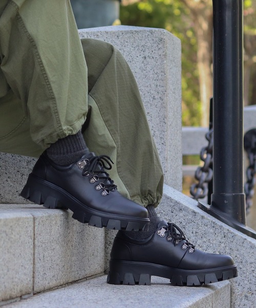 LOVEHUNTER(ラブハンター)の「+5.5cm ハイソール レースアップシューズ(ドレスシューズ・メンズ・ブラック系4/ブラック系2/ブラック系1/ブラック系3・43/42/41/40/44)」の5枚目の写真