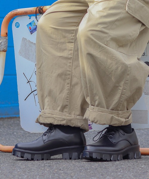 LOVEHUNTER(ラブハンター)の「+5.5cm ハイソール レースアップシューズ(ドレスシューズ・メンズ・ブラック系4/ブラック系2/ブラック系1/ブラック系3・43/42/41/40/44)」の18枚目の写真