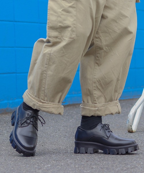 LOVEHUNTER(ラブハンター)の「+5.5cm ハイソール レースアップシューズ(ドレスシューズ・メンズ・ブラック系4/ブラック系2/ブラック系1/ブラック系3・43/42/41/40/44)」の22枚目の写真