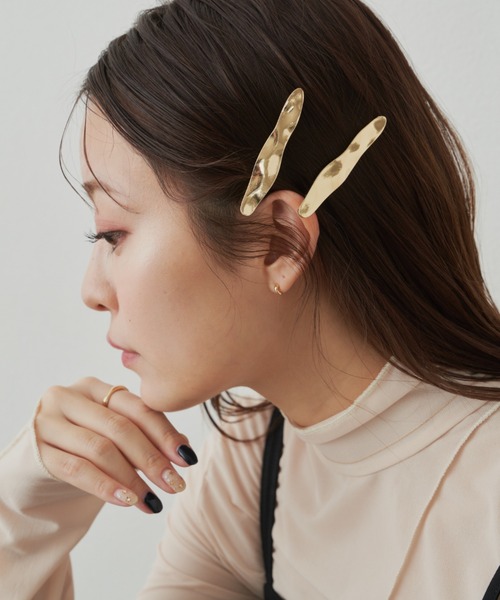 valo adornments ヘアピン wave hair pin（ヘアピン）｜VANNIE U（ヴァニーユー）の