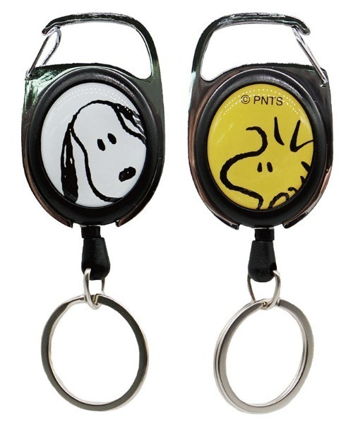 PEANUTS(ピーナッツ)の「PEANUTS/ピーナッツ スヌーピー メタリール(キーホルダー・レディース・ライトイエロー/ブルー/アイボリー/ライトピンク/オレンジ/ホワイト×イエロー/グリーン/ライトグレー/ホワイト×ピンク/ブルー系その他/ホワイト・ONE SIZE/ONESIZE)」の4枚目の写真