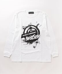 WORLD STANDARD（ワールドスタンダード）の「WORLD STANDARD/ワールドスタンダード スパイダープリント 長袖Tシャツ WSLT-002（Tシャツ/カットソー）」