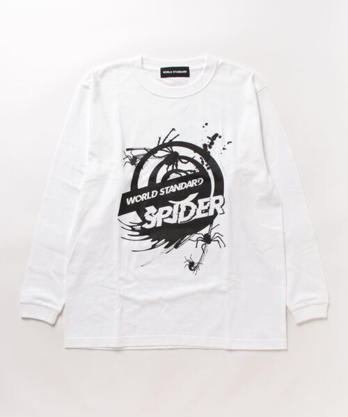 WORLD STANDARD/ワールドスタンダード スパイダープリント 長袖Tシャツ WSLT-002（Tシャツ/カットソー）｜WORLD STANDARD（ワールドスタンダード） 5,646円