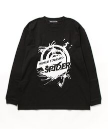 WORLD STANDARD（ワールドスタンダード）の「WORLD STANDARD/ワールドスタンダード スパイダープリント 長袖Tシャツ WSLT-002（Tシャツ/カットソー）」