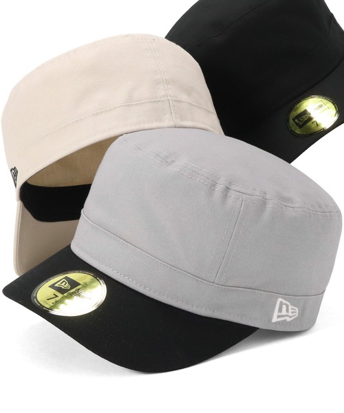 NEW ERA（ニューエラ）の「ニューエラ ミリタリー ワークキャップ 帽子（キャップ・メンズ・ブラック×ホワイト/ブラック×ゴールド/ネイビー/ダークブラック/モスグリーン/インディゴブルー/タン/ベージュ/ブルー系その他/ブラック系その他/ブラック×ブルー/ブラック×レッド/マルーン/ブラック×ピンク/ウッドランド/ブルー/パープル/ベージュ系その他/ブラック系その他2/ブルー系その他2/グレー/オリーブ/ブラック系その他3/ストーン/ブラック/グレー系その他・7 3/4/8/7 1/4/7 1/2/7 1/8/7/7 7/8/7 3/8/7 5/8）」の13枚目の写真