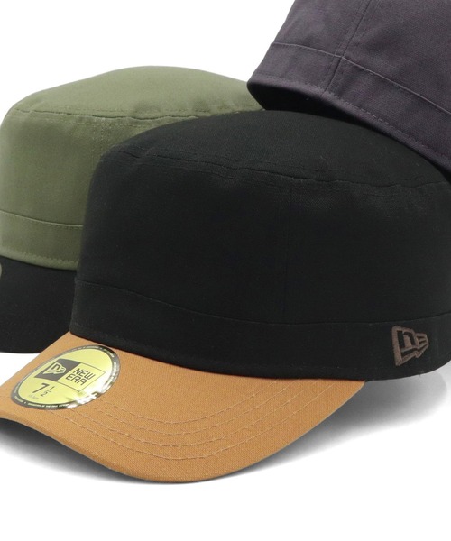 NEW ERA（ニューエラ）の「ニューエラ ミリタリー ワークキャップ 帽子（キャップ・メンズ・ブラック×ホワイト/ブラック×ゴールド/ネイビー/ダークブラック/モスグリーン/インディゴブルー/タン/ベージュ/ブルー系その他/ブラック系その他/ブラック×ブルー/ブラック×レッド/マルーン/ブラック×ピンク/ウッドランド/ブルー/パープル/ベージュ系その他/ブラック系その他2/ブルー系その他2/グレー/オリーブ/ブラック系その他3/ストーン/ブラック/グレー系その他・7 3/4/8/7 1/4/7 1/2/7 1/8/7/7 7/8/7 3/8/7 5/8）」の11枚目の写真
