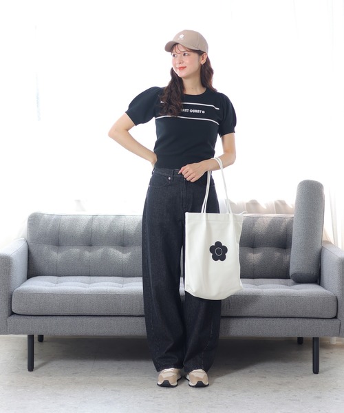 MARY QUANT(マリークワント)の「ロゴエンブロ キャップ(キャップ・レディース・モカ/アイボリー/ブラック/チャコールグレー/ピンク・FREE)」の17枚目の写真