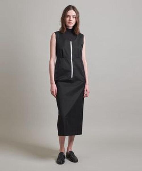 LOEFF（ロエフ）の「＜LOEFF＞C/NY ギャバ ジップ ワンピース