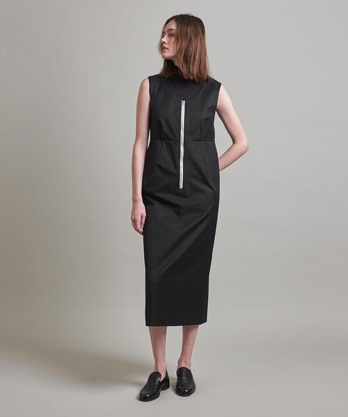 LOEFF（ロエフ）の「＜LOEFF＞C/NY ギャバ ジップ ワンピース（ワンピース・レディース・ブラック・0/1）」の15枚目の写真