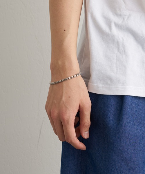 CIAOPANIC TYPY(チャオパニックティピー)の「アソートチェーンブレスレット(ブレスレット・メンズ・シルバー/シルバー系その他2/シルバー系その他・FREE)」の2枚目の写真