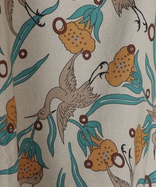 LOWRYS FARM（ローリーズファーム）の「ＩＮＤＩＡＩＳプリントキャミワンピース　191023（ワンピース・キッズ・オフホワイト/サックスブルー/ベージュ/ブルー系その他・110cm/120cm/130cm/140cm/150cm）」の21枚目の写真