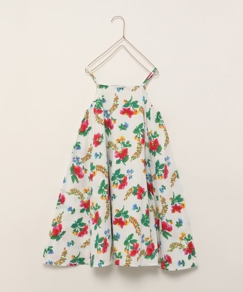 LOWRYS FARM（ローリーズファーム）の「ＩＮＤＩＡＩＳプリントキャミワンピース　191023（ワンピース・キッズ・オフホワイト/サックスブルー/ベージュ/ブルー系その他・110cm/120cm/130cm/140cm/150cm）」の11枚目の写真