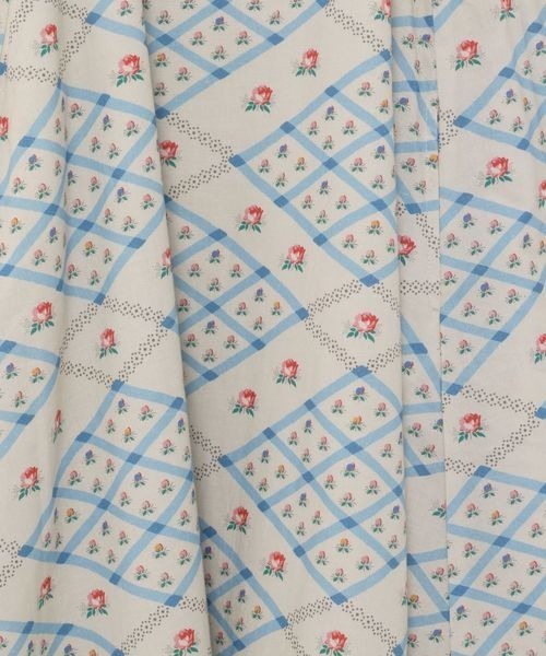 LOWRYS FARM（ローリーズファーム）の「ＩＮＤＩＡＩＳプリントキャミワンピース　191023（ワンピース・キッズ・オフホワイト/サックスブルー/ベージュ/ブルー系その他・110cm/120cm/130cm/140cm/150cm）」の13枚目の写真