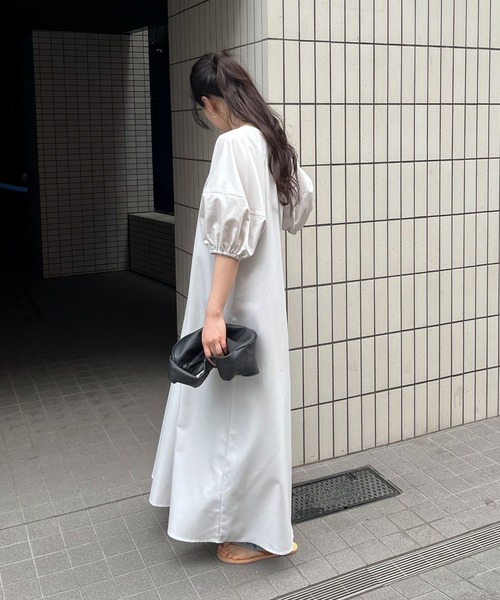 セール】【TALLサイズあり】ランタンスリーブAライン2way
