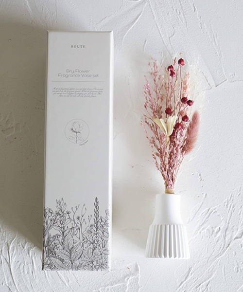BIRTHDAY BAR（バースデイバー）の「BOUTE ドライフラワー＆フレグランスベースセット（フラワーベース・レディース・パープル/ピンク/イエロー・フリー）」の6枚目の写真