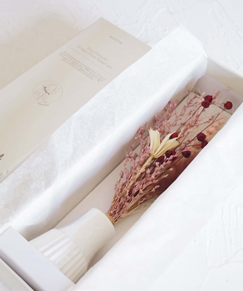 BIRTHDAY BAR（バースデイバー）の「BOUTE ドライフラワー＆フレグランスベースセット（フラワーベース・レディース・パープル/ピンク/イエロー・フリー）」の5枚目の写真