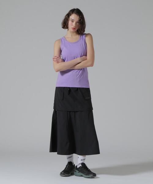 AVIREX（アヴィレックス）の「ブレード タンクトップ/BRAID TANK TOP（タンクトップ・レディース・オレンジ/ブルー/イエロー/ブラック/ホワイト系2/その他18/ピンク/ライム/オリーブ系/ブラック系その他3/ライトグリーン/ミント/ラベンダー・L/S/M）」の22枚目の写真