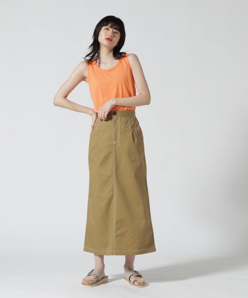 AVIREX（アヴィレックス）の「ブレード タンクトップ/BRAID TANK TOP（タンクトップ・レディース・オレンジ/ブルー/イエロー/ブラック/ホワイト系2/その他18/ピンク/ライム/オリーブ系/ブラック系その他3/ライトグリーン/ミント/ラベンダー・L/S/M）」の20枚目の写真