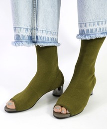 NODOKNITS(m[hjbg)Sandal Boots Olive(u[c)