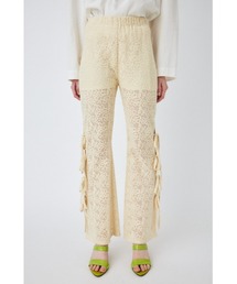 MOUSSY | SIDE RIBBON LACE パンツ(その他パンツ)