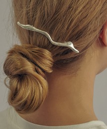 GOLDY | ニュアンス ウェービー ライン バレッタ(バレッタ/ヘアクリップ)