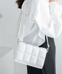 WEGO | WEGO/PUパデッドミニショルダー(ショルダーバッグ)