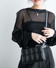 WEGO | WEGO/PUパデッドミニショルダー(ショルダーバッグ)