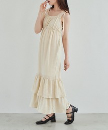 pomiii | ぽこぽこティアードキャミワンピース(ワンピース)