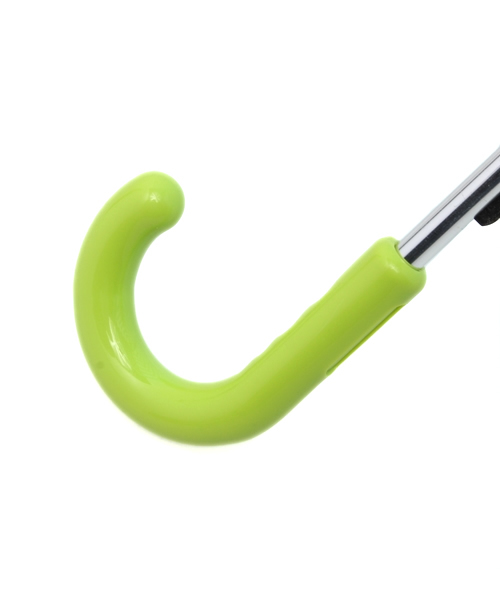 Ribbon hakka kid's（リボンハッカキッズ）の「【KIDS】Cａ　ｅｔ　ｌａボーダーかさ・45ｃｍ（長傘・キッズ・ブルー/ピンク・45cm）」の4枚目の写真