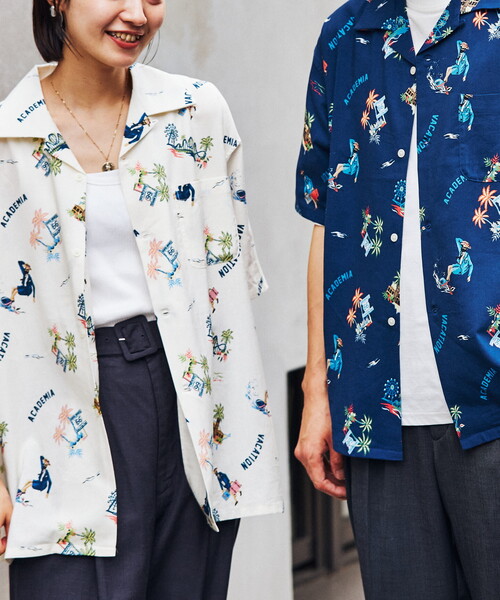 bal アロハシャツ セール】オーバーサイズアロハシャツ ”GENTLEMEN”（シャツ