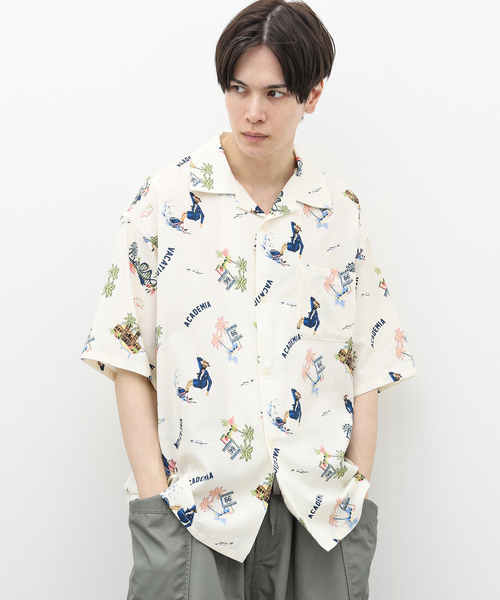 bal アロハシャツ セール】オーバーサイズアロハシャツ ”GENTLEMEN”（シャツ