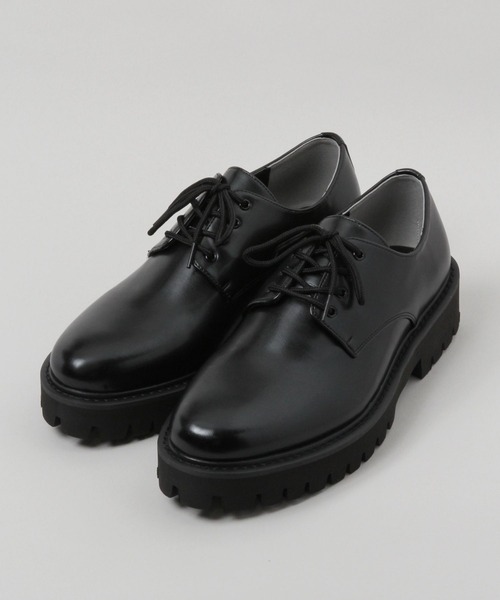 RAGEBLUE(レイジブルー)の「タンクソール/ボリュームプレーントゥシューズ(ドレスシューズ・メンズ・ブラック・LARGE/MEDIUM/SMALL)」の11枚目の写真