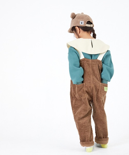MAKE YOUR DAY（メイクユアデイ）の「オーバーオール■80～140cm（その他パンツ・キッズ・ブルー/ブラック/ブラウン・110/130/120/90/100/140/80）」の14枚目の写真