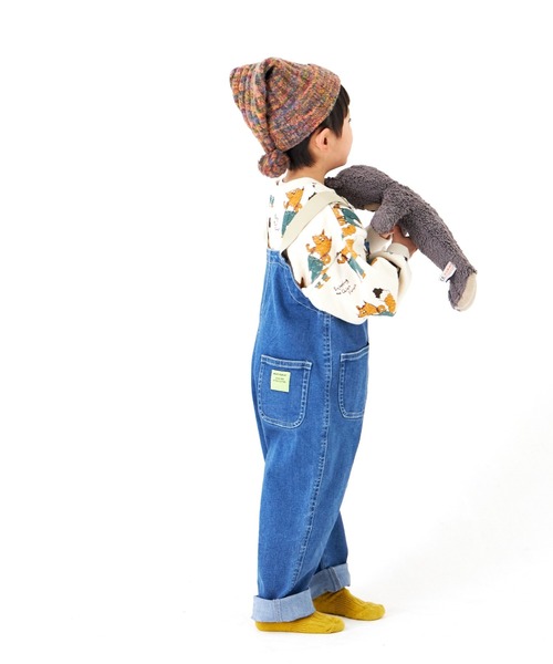 MAKE YOUR DAY（メイクユアデイ）の「オーバーオール■80～140cm（その他パンツ・キッズ・ブルー/ブラック/ブラウン・110/130/120/90/100/140/80）」の18枚目の写真