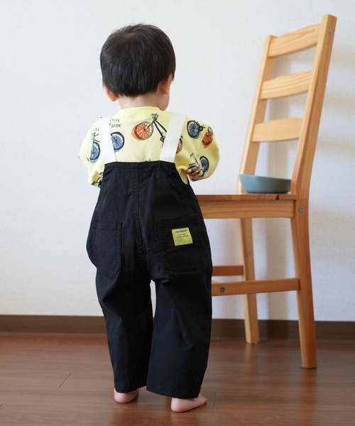 MAKE YOUR DAY（メイクユアデイ）の「オーバーオール■80～140cm（その他パンツ・キッズ・ブルー/ブラック/ブラウン・110/130/120/90/100/140/80）」の10枚目の写真