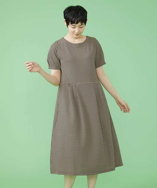 Jocomomola（ホコモモラ）の「Alineacion ジャカードワンピース