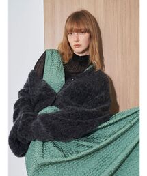 ELENDEEK | MOHAIR MIX SHORT CD(カーディガン/ボレロ)